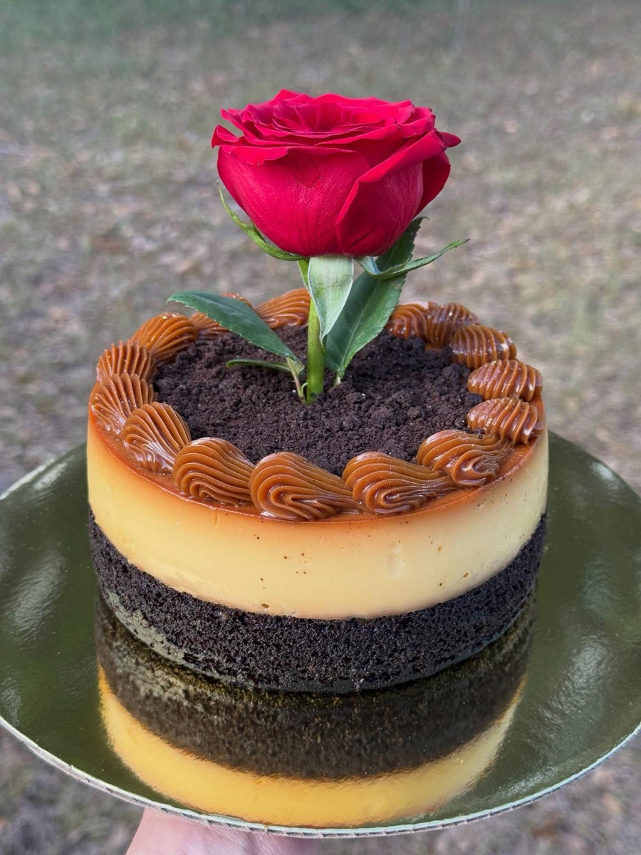 Small chocoflan