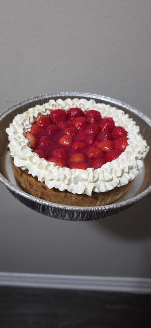 Red an white cake